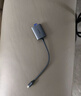 绿联Type-C3.0读卡器 SD/TF双卡同读 适用USB-C电脑平板手机/苹果17/16/相机 兼容UHS-I/II卡 0.15m线 实拍图