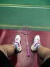 尤尼克斯（YONEX）羽毛球拍天斧进攻高磅全碳素进阶耐打AX10白粉红单拍已穿线附手胶 实拍图