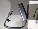 联想USB3.0分线器拓展坞扩展坞转千兆网口RJ45有线网卡转接头笔记本电脑USB扩展器小新一拖四转换器 实拍图