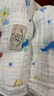 全棉时代 婴儿浴巾 新生儿童6层水洗纱布浴巾纯棉狮子飞机蓝115*115cm 实拍图
