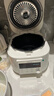 东芝（TOSHIBA）【旗舰新品】小白露风冷电压力锅 5L 4-8人高压锅家用IH锁鲜0排气 纯钛0涂层+陶瓷双胆PC-50MXVC 实拍图