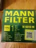 曼牌滤清器（MANNFILTER）机油滤清器机油滤芯W6019M适斯巴鲁森林人傲虎力狮/BRZ/XV/丰田86 实拍图