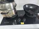 好太太亿美燃气灶双灶煤气灶家用天然气液化气鸳鸯灶台式嵌入式猛火炉具炉盘 猛火鸳鸯灶+防风聚能+钢化玻璃 管道天然气 实拍图