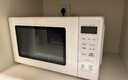 美的（Midea）变频小清新微波炉 液晶屏幕 磨砂面板 小型20L家用 匠心工艺一级能效（PM2002） 实拍图