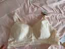浪莎妈妈内衣前开扣夏季薄款透气胸罩舒服纯棉里杯防下垂中老年文胸 实拍图