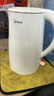 美的（Midea）电热水壶烧水壶1.7L304不锈钢0涂层双层隔热自动断电1500W养生冲奶2026新款 MK-SH17M130 实拍图