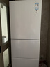 松下（Panasonic）Xtra300升家用小型冰箱三开门超薄自动制冰一级能效风冷无霜NR-XC30GEB-W【国家补贴】 实拍图