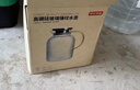 京东京造 凉水壶 耐热耐高温冷水壶玻璃水壶茶水分离凉杯泡茶壶1.2L 实拍图