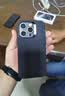 亿色【安全无铅认证】适用苹果16promax手机壳磁吸iphone16pro液态硅胶保护套16系列Magsafe充电ins款 【黑色】带Ai按键丨肤感液态磁吸壳 iphone 16 pro 实拍图