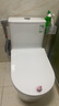 九牧（JOMOO）11383-2-1/31KB-1家用虹吸抗菌双漩坐便器大冲力节水马桶305坑距 实拍图