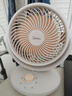 美的（Midea）【小型风扇】轻音台式桌面空气循环扇家用柔风电风扇宿舍办公迷你台扇落地扇空调伴侣 GAF18AD 实拍图