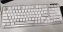罗技（Logitech）ALTO KEYS K75M 琥珀系列 AI客制化无线机械键盘 热插拔大理石轴 白色 75键 实拍图