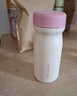 炊大皇316L不锈钢保温杯便携口袋杯子保冷小巧超轻外出350ml（奶油粉） 实拍图