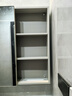 四季沐歌（MICOE）浴室柜陶瓷一体盆卫生间洗漱台美妆镜洗脸池组合镜柜套装 肤感奶白-不锈钢蜂窝铝|80cm防水防潮 免费安装拆旧 实拍图