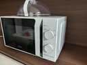 美的（Midea）微波炉经典双旋钮家用小型20L平板式易清洁便捷高效速热杀菌除味随机发货2026新款M202 实拍图