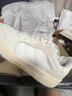 adidas ENTRAP美式校园风运动鞋少年感复古篮球风板鞋阿迪达斯 米白色/灰色   40 实拍图