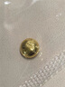 领丰金黄金足金9999投资金条金块实心真金收藏节日礼物送女友送朋友 胶囊小金条1g/颗国检证签 实拍图