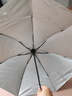 【全网爆款】手动UV折叠雨伞男女晴雨伞两用防晒遮阳黑胶伞 【新人福利】7骨 纯色随机无黑胶 实拍图