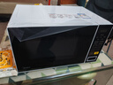 美的（Midea）微波炉家用小型20升转盘加热 智能菜单 一键解冻 杀菌电子除味 薄膜按键（M1-L213C二代） 实拍图
