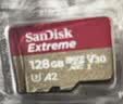 闪迪（SanDisk）128GB TF（MicroSD）内存卡 A1 U1 C10 至尊高速移动版存储卡 读速140MB/s 手机平板游戏机内存卡 实拍图