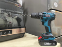 德韵德国21V无刷充电式电钻锂电家用手电钻多功能手枪钻电动螺丝刀 DY无刷128VF大扭力1电1充+精选（21V） 实拍图