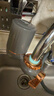 美的（Midea）净水器水龙头过滤器家用自来水滤水器直饮前置过滤器厨房卫生间通用除水垢除余氯双出水可清洗滤芯 一机一芯【可清洗滤芯】 实拍图