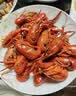 DeYAN德炎麻辣小龙虾2.4kg/箱（净虾1.2kg约66-90只）加热即食26年新虾 实拍图