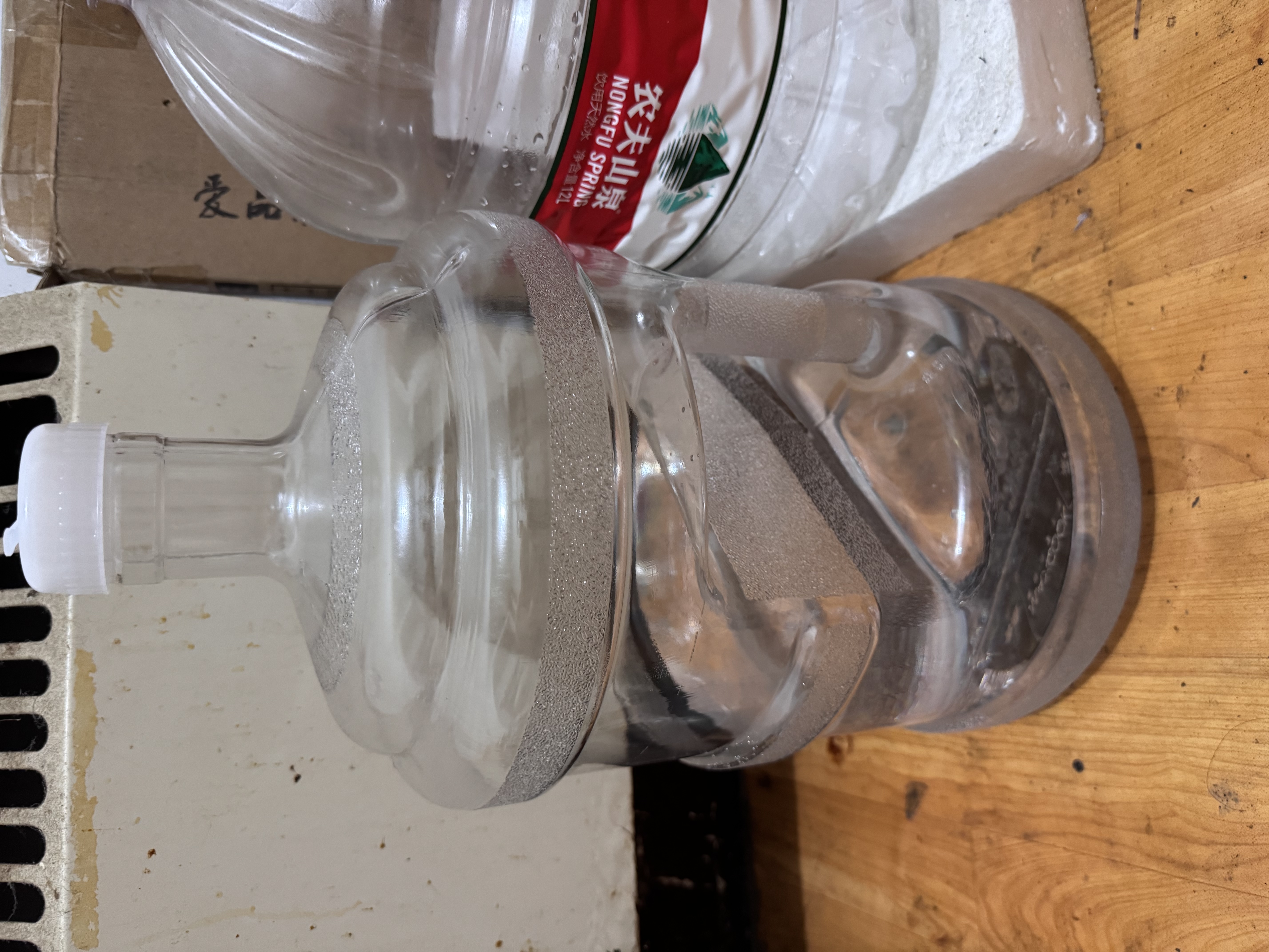美厨（MAXCOOK）纯净水桶矿泉水桶饮水桶11.3L桶装水塑料饮水机手提户外桶MCX7520 实拍图