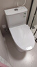 九牧（JOMOO）马桶 家用虹吸式马桶大冲力节水坐便器 防臭瞬冲 易洁抗菌马桶 行业爆款-升级无棱内壁11370-305坑 实拍图