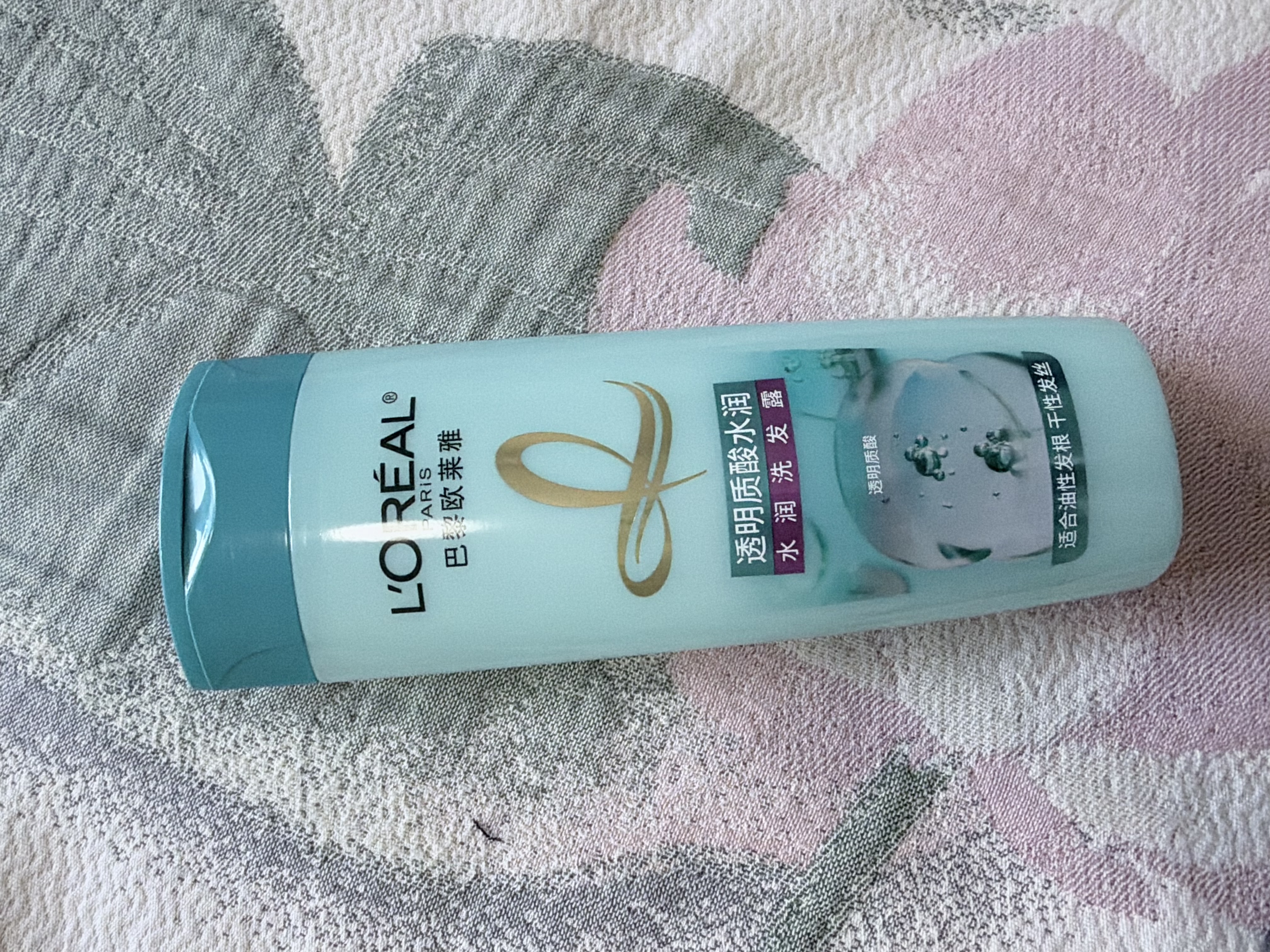 欧莱雅透明质酸水润洗发水无硅油清爽发丝洗头水洗发露400ml 实拍图