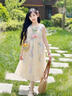 女童裙子夏薄款2026新款夏季儿童碎花裙夏装小女孩洋气公主连衣裙 郁金香裙子 150 实拍图