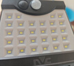 雷士（NVC）太阳能灯壁灯感应户外家用庭院灯农村室外LED投光灯光控+人体感应 实拍图