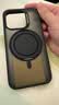 倍思【创新指环扣】适用iphone15pro手机壳苹果15pro保护套Magsafe磁吸充电支架360°旋转 黑 实拍图
