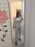 嫚熙（EMXEE）春夏月子服 孕妇哺乳睡衣产后弹力丝麻棉透气舒适夏季薄款家居服L 实拍图