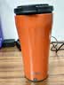 膳魔师（THERMOS）便携电动搅拌杯咖啡杯新款陶瓷涂层车载办公室保温杯高颜值水杯子 膳魔师-活力橙【395ml】 实拍图