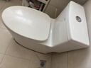 九牧（JOMOO）马桶家用一级水效防臭卫浴虹吸式马桶坐便器大冲力抗菌卫生间坐厕 无棱内壁【升级50大管径】11396 305坑距(2515城包安装) 实拍图
