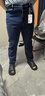 京东京造牛仔裤男裤子夏季男薄款棉弹透气休闲裤2026新款男裤 深蓝色 35 实拍图