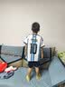 2026美加墨世界杯巴西10号主场足球服内马儿球衣速干儿童运动套装 2026世界杯阿根廷主场梅西10号 （不含袜） 22码【建议身高120-130CM】 实拍图