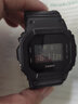 卡西欧（CASIO）G-SHOCK系列经典小方块街头时尚运动防水防震方形手表男送礼推荐 经典黑帆布表带DW-5600BBN-1 实拍图