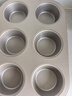 法焙客（FOR BAKE）马芬蛋糕烤盘双面金色不粘蛋糕模具迷你麦芬小蛋糕碳钢6连马芬 实拍图