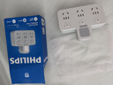 飞利浦（PHILIPS）品字形转换插头/插座转换器/一转三分控/多功能插座扩展/无线插板/插排扩展器小夜灯 实拍图