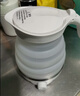 美菱（MeiLing）电水壶折叠水壶 家用旅行便携式烧水壶电热水壶 食品级硅胶智能防干烧MH- ZD01 实拍图