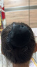 倾欣 女士隐形发网儿童芭蕾舞蹈考级丸子头服务员盘发网兜职业物业 花边发网-套装（2个发网+工具） 实拍图