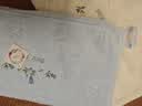 金号纯棉洗脸柔软加厚绣花毛巾3条装A类运动洗脸巾 74*33cm 101g/条 实拍图