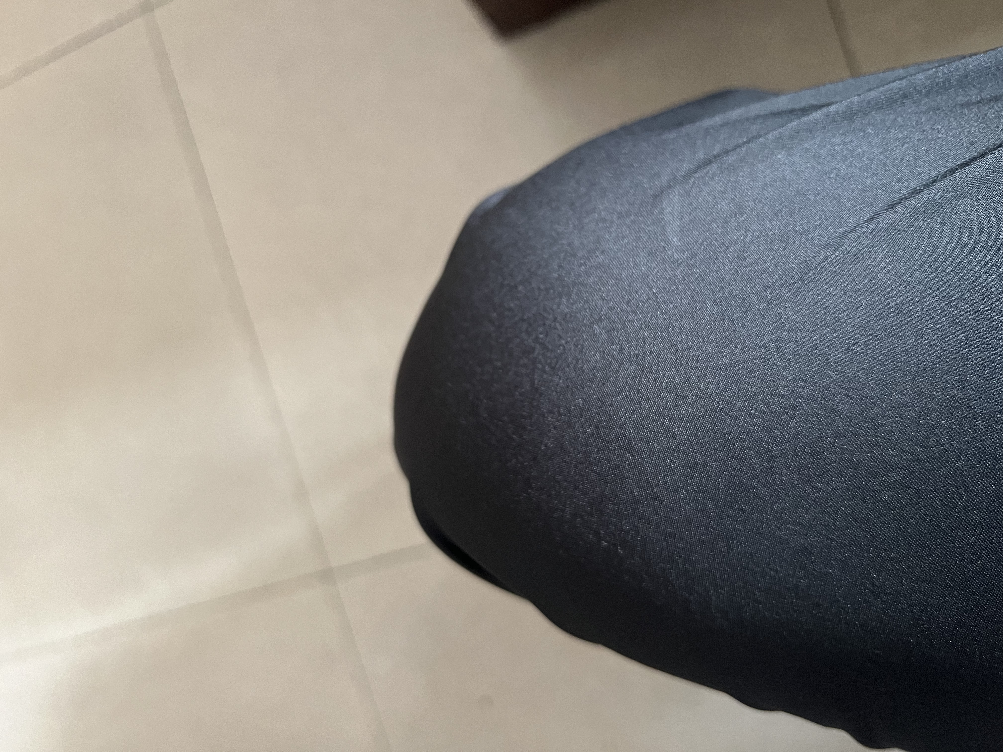 真维斯（Jeanswest）裤子男款夏季轻薄透气冰丝凉感直筒裤宽松大码休闲百搭运动长裤D 实拍图