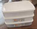 佳帮手冰箱保鲜盒食品级抗菌收纳盒专用密封水果蔬菜冷冻盒1000ml3只装 实拍图
