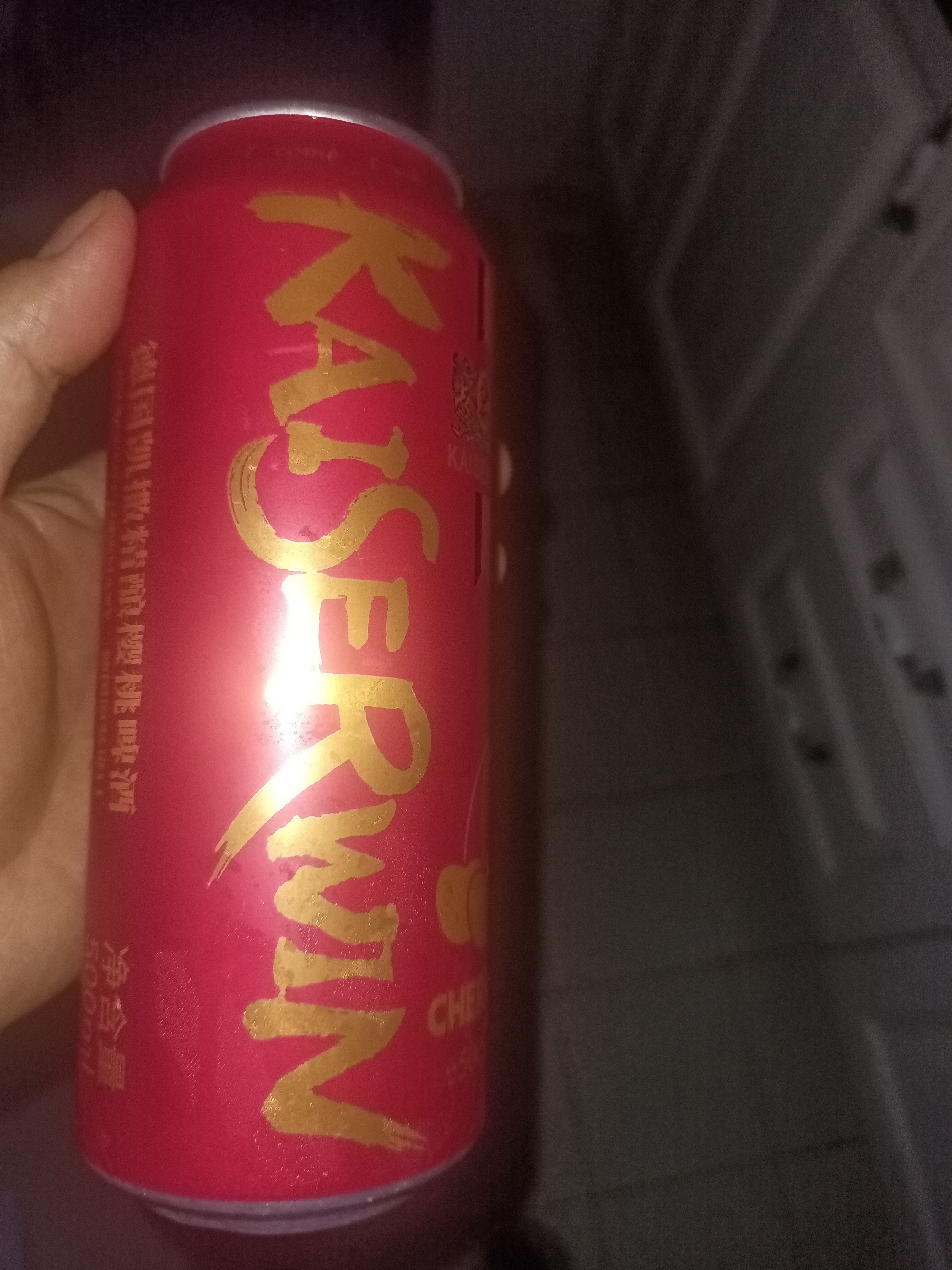 凯撒kaiserwin樱桃味精酿啤酒整箱装 德国原瓶原装进口500ml*24罐 实拍图