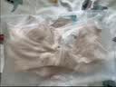 全棉时代纯棉哺乳文胸孕妇内衣孕产无缝软支撑肩开扣文胸L/C80 贝壳杏粉 实拍图