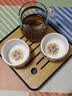 方形茶盘托盘干泡盘茶台托盘功夫茶具配件茶盘托盘干泡盘茶台 四方竹木茶盘1个-黑色 实拍图
