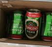青岛啤酒（Tsingtao）清爽8度330ml*24听整箱装26年7月生产 330mL 24罐 整箱装 清爽 生产日期26年7月 实拍图